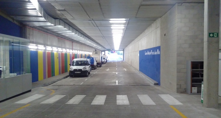 Verde_centre_neteja_Joan_Miro_Entrada